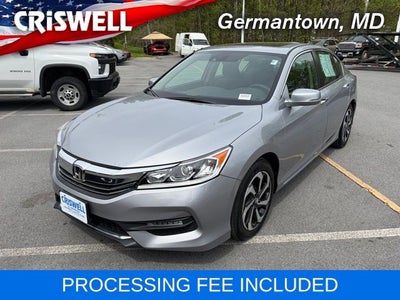 2016 Honda Accord EX w/Honda Sensing