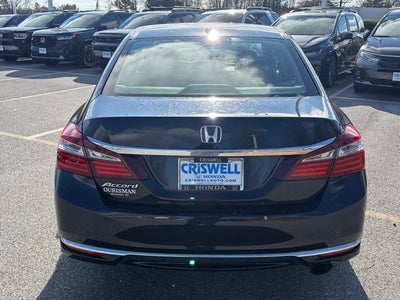 2017 Honda Accord EX-L w/Navigation and Honda Sensing