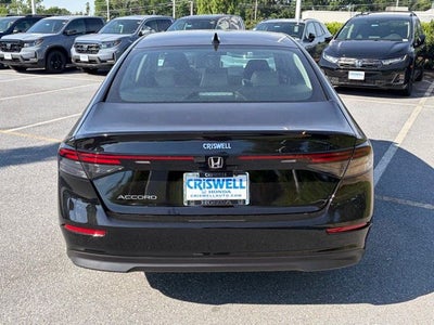 2026 Honda Accord Sedan LX