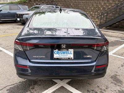 2026 Honda Accord Sedan SE