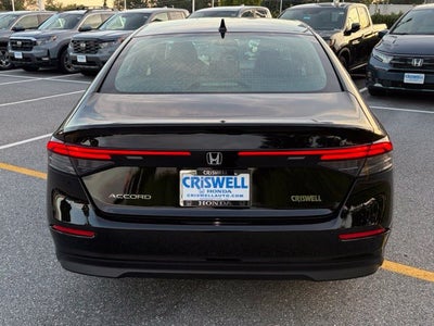 2026 Honda Accord Sedan SE