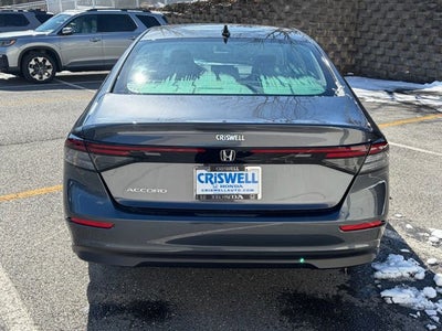 2026 Honda Accord Sedan SE