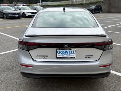 2026 Honda Accord Sedan Sport Hybrid