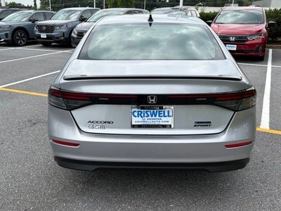 2026 Honda Accord Sedan Sport Hybrid