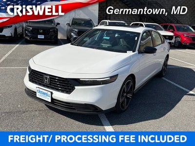 2026 Honda Accord Sedan Sport Hybrid