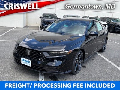2026 Honda Accord Sedan Sport Hybrid