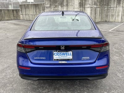 2024 Honda Accord Sedan HYBRID SPORT