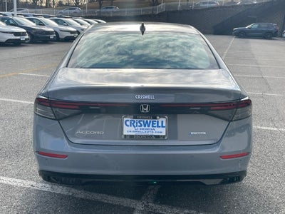 2025 Honda Accord Sedan HYBRID EX-L