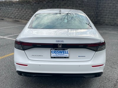 2025 Honda Accord Sedan HYBRID EX-L