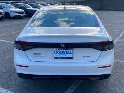 2025 Honda Accord Sedan HYBRID EX-L