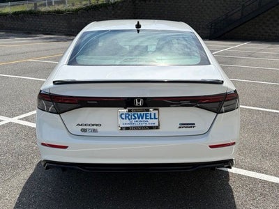 2026 Honda Accord Sedan Sport-L Hybrid