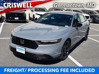 2026 Honda Accord Sedan Sport-L Hybrid