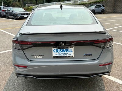 2026 Honda Accord Sedan Sport-L Hybrid
