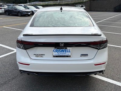 2026 Honda Accord Sedan Sport-L Hybrid