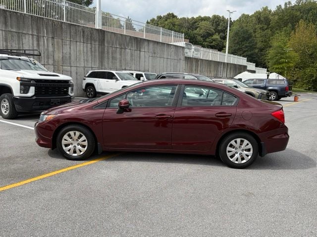Used 2012 Honda Civic LX with VIN 2HGFB2F52CH591758 for sale in Germantown, MD