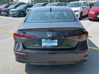 2026 Honda Civic Sedan 2WD Sport Touring Hybrid