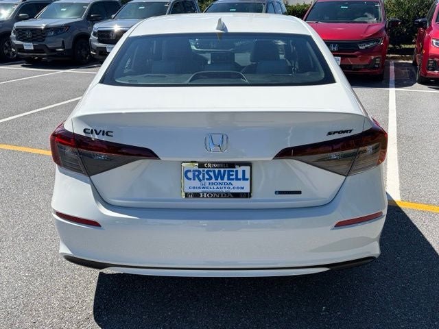 2026 Honda Civic Sedan 2WD Sport Hybrid
