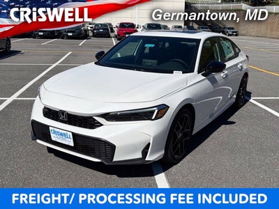 2026 Honda Civic Sedan 2WD Sport Hybrid