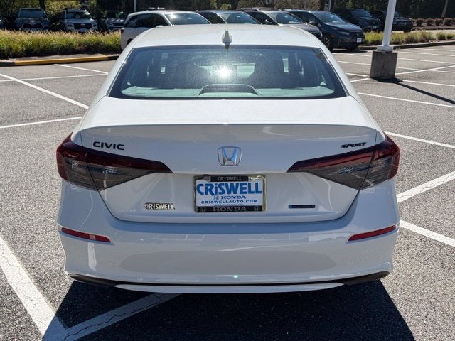 2026 Honda Civic Sedan 2WD Sport Hybrid