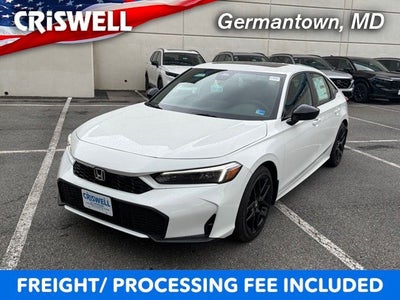 2026 Honda Civic Sedan 2WD Sport Hybrid