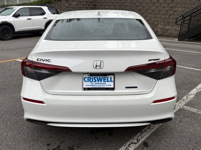 2026 Honda Civic Sedan 2WD Sport Hybrid