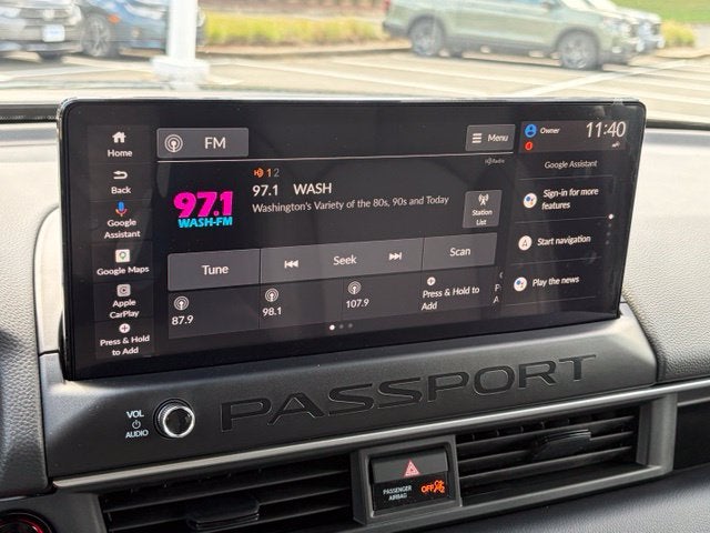 2026 Honda Passport RTL Towing