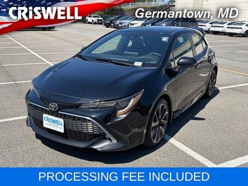 2019 Toyota Corolla Hatchback XSE