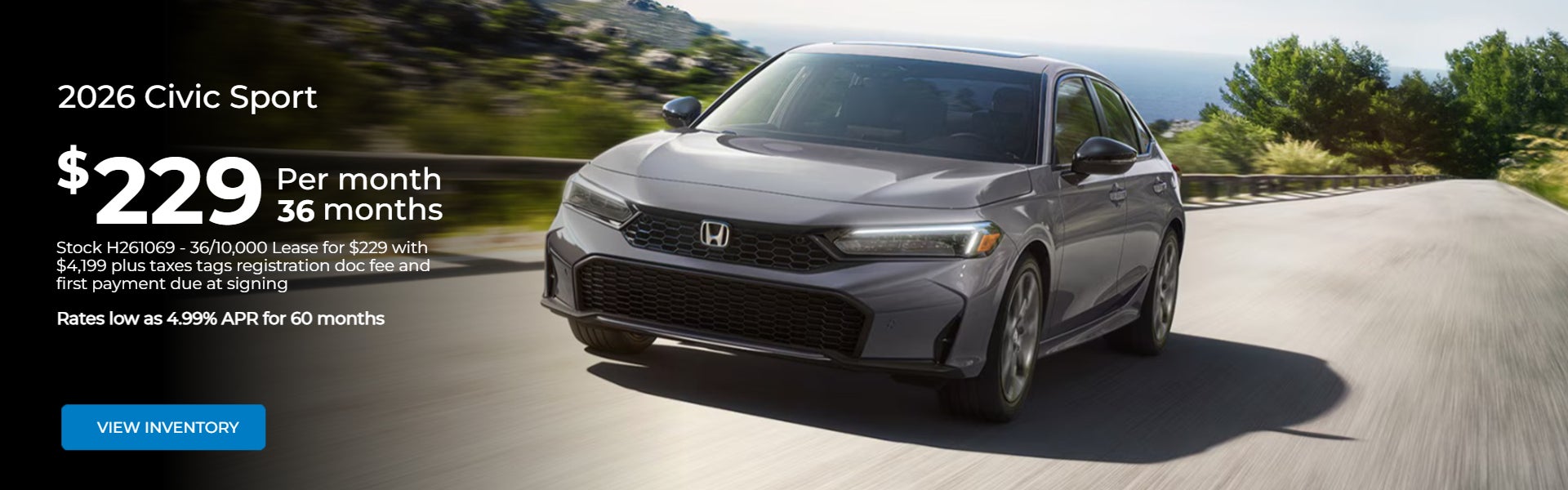 2026 Honda Civic Sport