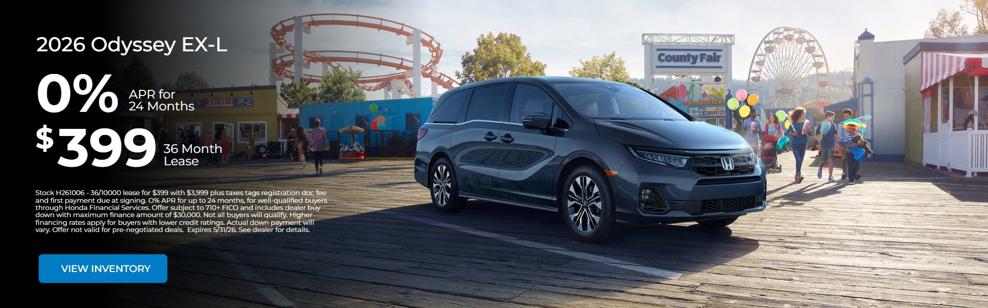 2026 Odyssey EX-L